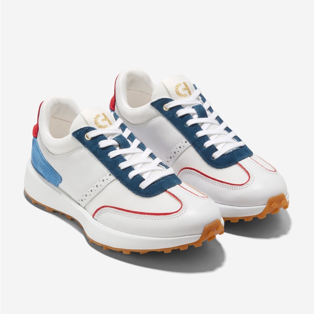 Cole Haan Red White Blue Sneakers women’s size 6.5